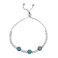 Pulsera Plata Circonia